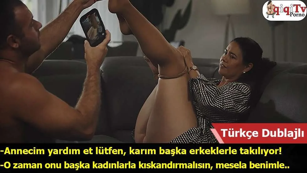 Duştan yeni çıkan yengemin göte bakmaktan kendimi alamadım